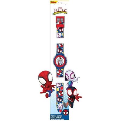 Kids, Armbanduhr, Marvel Spidey and His Amazing Friends digital watch, Blau, (Digitaluhr) Kids, Armbanduhr, Marvel Spidey and His Amazing Friends digital watch, Blau, (Digitaluhr)