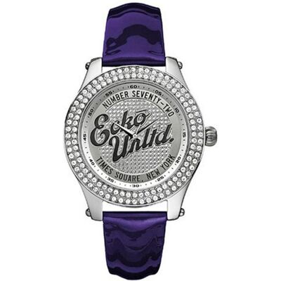 Marc Ecko, Armbanduhr, Ladies' Watch E10038M3 (Ø 40 mm), Violett, Grau, Silber, (40 mm) Marc Ecko, Armbanduhr, Ladies' Watch E10038M3 (Ø 40 mm), Violett, Grau, Silber, (40 mm)