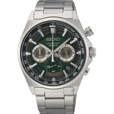 Seiko Armbanduhr, SSB405P1, Silber, (Chronograph, 41 mm) Seiko Armbanduhr, SSB405P1, Silber, (Chronograph, 41 mm)