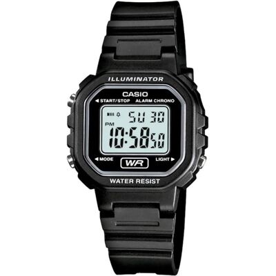 Casio Armbanduhr, Retro Vintage - LA-20WH-1A, Schwarz, (30 mm) Casio Armbanduhr, Retro Vintage - LA-20WH-1A, Schwarz, (30 mm)