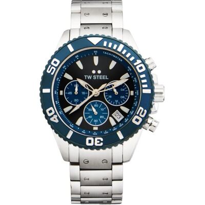 TW Steel, Armbanduhr, VA6, Schwarz, (Taucheruhr, 45 mm) TW Steel, Armbanduhr, VA6, Schwarz, (Taucheruhr, 45 mm)