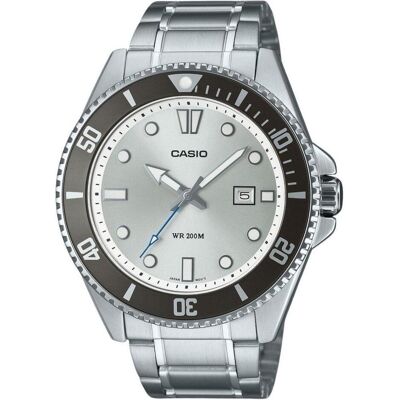 Casio Armbanduhr, Herrenuhr DIVER 200M (Ø 44 mm), Silber, (44 mm) Casio Armbanduhr, Herrenuhr DIVER 200M (Ø 44 mm), Silber, (44 mm)