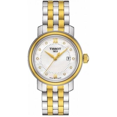 Tissot, Armbanduhr, Bridgeport Quartz Lady, Gold, (Analoguhr, Swiss Made, 29 mm) Tissot, Armbanduhr, Bridgeport Quartz Lady, Gold, (Analoguhr, Swiss Made, 29 mm)