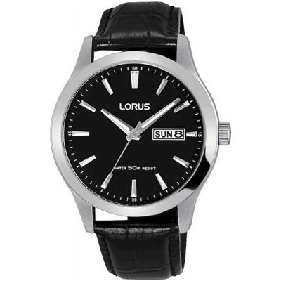 Lorus, Armbanduhr, RXN27DX5, Schwarz, Silber, (Analoguhr, 42 mm) Lorus, Armbanduhr, RXN27DX5, Schwarz, Silber, (Analoguhr, 42 mm)