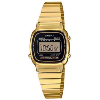 Casio Armbanduhr, Digitaluhr - Vergoldet, Gold Casio Armbanduhr, Digitaluhr - Vergoldet, Gold