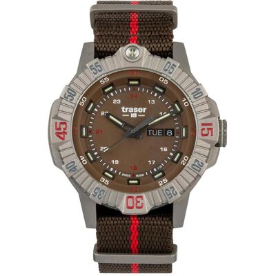 Traser, Armbanduhr, H3 110669 Tactical, Braun, (Analoguhr, Swiss Made, 46 mm) Traser, Armbanduhr, H3 110669 Tactical, Braun, (Analoguhr, Swiss Made, 46 mm)