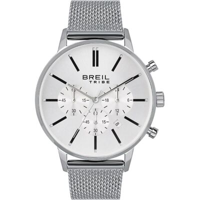 Breil, Armbanduhr, Tribe Avery Chrono EW0508, Silber, (Chronograph, 42 mm) Breil, Armbanduhr, Tribe Avery Chrono EW0508, Silber, (Chronograph, 42 mm)