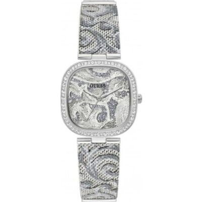 Guess Armbanduhr, Tapestry, Silber, (Analoguhr, 32 mm) Guess Armbanduhr, Tapestry, Silber, (Analoguhr, 32 mm)