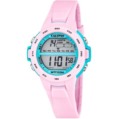 Calypso, Armbanduhr, Junior, Pink, (Digitaluhr, 39 mm) Calypso, Armbanduhr, Junior, Pink, (Digitaluhr, 39 mm)
