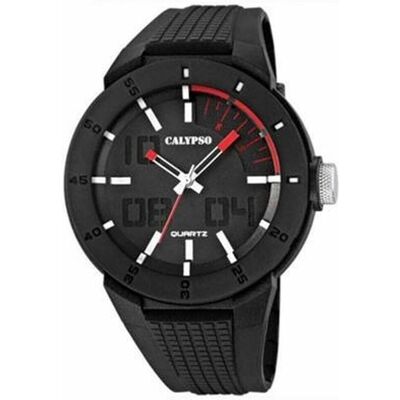 Calypso, Armbanduhr, K5629/2, Schwarz, (Analoguhr, 49 mm) Calypso, Armbanduhr, K5629/2, Schwarz, (Analoguhr, 49 mm)
