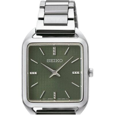Seiko Armbanduhr, Quarz, Silber, (Analoguhr) Seiko Armbanduhr, Quarz, Silber, (Analoguhr)