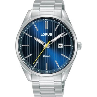 Lorus, Armbanduhr, RH915QX9, Schwarz, Silber, (Analoguhr, 42 mm) Lorus, Armbanduhr, RH915QX9, Schwarz, Silber, (Analoguhr, 42 mm)