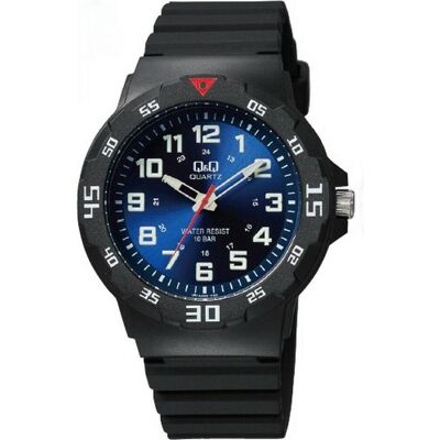 Q&Q, Armbanduhr, Analog watches VR18J005, Silber, (43 mm) Q&Q, Armbanduhr, Analog watches VR18J005, Silber, (43 mm)