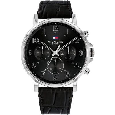 Tommy Hilfiger Armbanduhr, Daniel, Silber, (Analoguhr, 46 mm) Tommy Hilfiger Armbanduhr, Daniel, Silber, (Analoguhr, 46 mm)