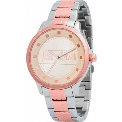 Just Cavalli, Armbanduhr, Damenuhr R7253127529, Mehrfarbig, Rosa Just Cavalli, Armbanduhr, Damenuhr R7253127529, Mehrfarbig, Rosa