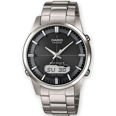 Casio Armbanduhr, Lcw-M170td-1aer, Silber, (Analoguhr, Funkuhr, Hybrid Uhr, 39.50 mm) Casio Armbanduhr, Lcw-M170td-1aer, Silber, (Analoguhr, Funkuhr, Hybrid Uhr, 39.50 mm)