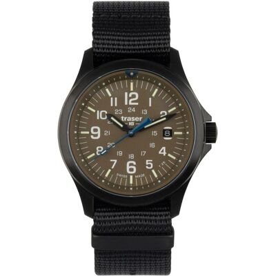 Traser, Armbanduhr, 111075, Grün, Schwarz, (Analoguhr, Swiss Made, 42 mm) Traser, Armbanduhr, 111075, Grün, Schwarz, (Analoguhr, Swiss Made, 42 mm)