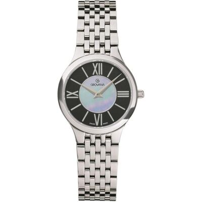 Grovana, Armbanduhr, Kensington Lady-Kollektion – Montre-Quarz, hergestellt in der Schweiz, Blau, Schwarz, (Swiss Made) Grovana, Armbanduhr, Kensington Lady-Kollektion – Montre-Quarz, hergestellt in der Schweiz, Blau, Schwarz, (Swiss Made)