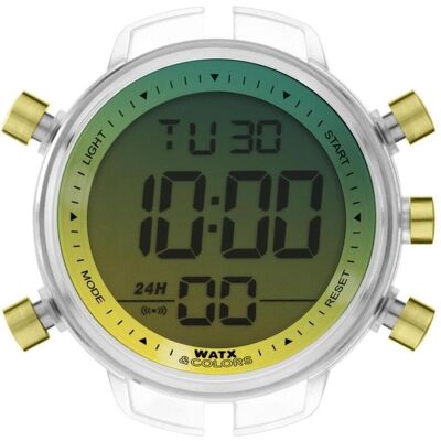 Watx & Colors, Armbanduhr, Unisex-Uhr RWA1738 Bunt (Ø 49 mm), Mehrfarbig, Transparent, (49 mm) Watx & Colors, Armbanduhr, Unisex-Uhr RWA1738 Bunt (Ø 49 mm), Mehrfarbig, Transparent, (49 mm)