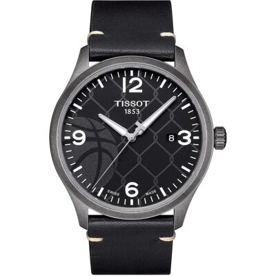 Tissot, Armbanduhr, Gent XL 3X3 Street Basketball, Schwarz, Silber, (Analoguhr, 42 mm) Tissot, Armbanduhr, Gent XL 3X3 Street Basketball, Schwarz, Silber, (Analoguhr, 42 mm)