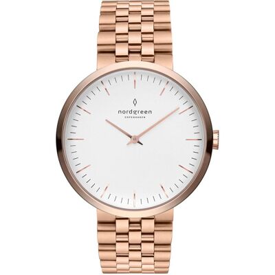 Nordgreen, Armbanduhr, Damenuhr, Gold, Rosa, (32 mm) Nordgreen, Armbanduhr, Damenuhr, Gold, Rosa, (32 mm)