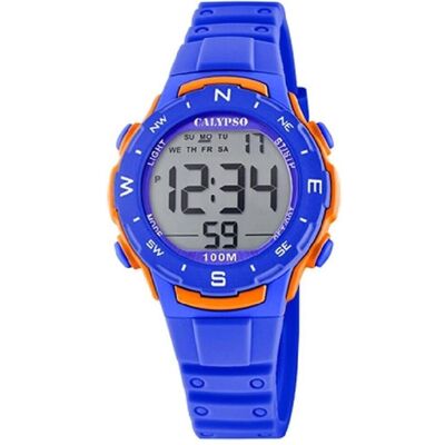 Calypso, Armbanduhr, Digital Crush, Türkis, Blau, (Chronograph, Digitaluhr, 35 mm) Calypso, Armbanduhr, Digital Crush, Türkis, Blau, (Chronograph, Digitaluhr, 35 mm)