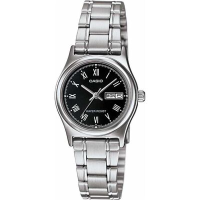 Casio Armbanduhr, Collection LTP-V006D-1BUDF, Silber, (Analoguhr, 36 mm) Casio Armbanduhr, Collection LTP-V006D-1BUDF, Silber, (Analoguhr, 36 mm)