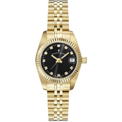 Jacques du Manoir, Armbanduhr, Inspiration, Gold, (Analoguhr, Swiss Made, 26 mm) Jacques du Manoir, Armbanduhr, Inspiration, Gold, (Analoguhr, Swiss Made, 26 mm)