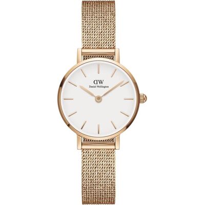Daniel Wellington, Armbanduhr, Classic Petite Melrose White (24 mm), Rosa, (Analoguhr, 24 mm) Daniel Wellington, Armbanduhr, Classic Petite Melrose White (24 mm), Rosa, (Analoguhr, 24 mm)