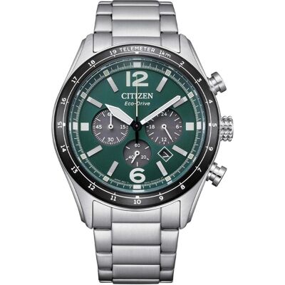 Citizen Armbanduhr, Herrenuhr CA4654-55X, Silber, Schwarz, (Analoguhr, Chronograph, 42 mm) Citizen Armbanduhr, Herrenuhr CA4654-55X, Silber, Schwarz, (Analoguhr, Chronograph, 42 mm)