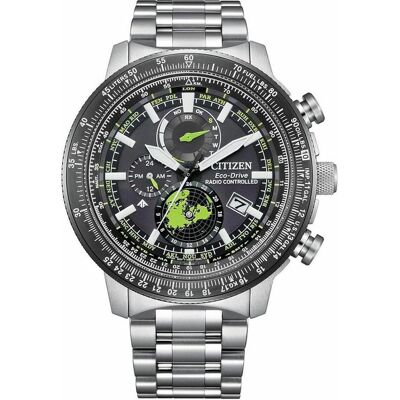 Citizen Armbanduhr, BY3006-53E, Grau, Schwarz, Silber, (46 mm) Citizen Armbanduhr, BY3006-53E, Grau, Schwarz, Silber, (46 mm)