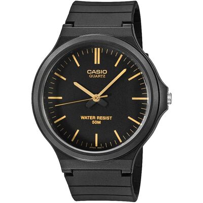 Casio Armbanduhr, MW-240-1E2VDF Herrenuhr + BOX, Gold, Schwarz, (43.50 mm) Casio Armbanduhr, MW-240-1E2VDF Herrenuhr + BOX, Gold, Schwarz, (43.50 mm)