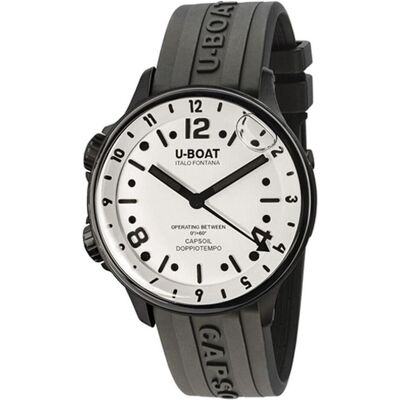 U-Boat, Armbanduhr, Herrenuhr U8889/A Schwarz, Schwarz, (50 mm) U-Boat, Armbanduhr, Herrenuhr U8889/A Schwarz, Schwarz, (50 mm)