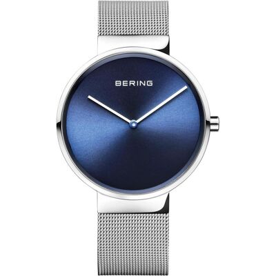 Bering Armbanduhr, 14539-007, Silber, Grau, (39 mm) Bering Armbanduhr, 14539-007, Silber, Grau, (39 mm)