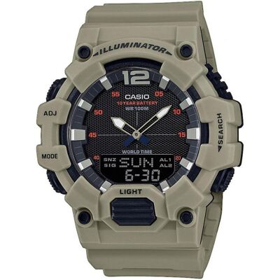 Casio Armbanduhr, HDC-700-3A3VEF, Beige, (Hybrid Uhr, 53.30 mm) Casio Armbanduhr, HDC-700-3A3VEF, Beige, (Hybrid Uhr, 53.30 mm)