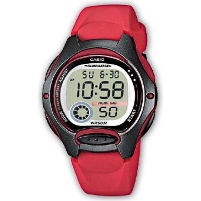 Casio Armbanduhr, Collection, Orange, Rot, Grau, Schwarz, (34 mm) Casio Armbanduhr, Collection, Orange, Rot, Grau, Schwarz, (34 mm)