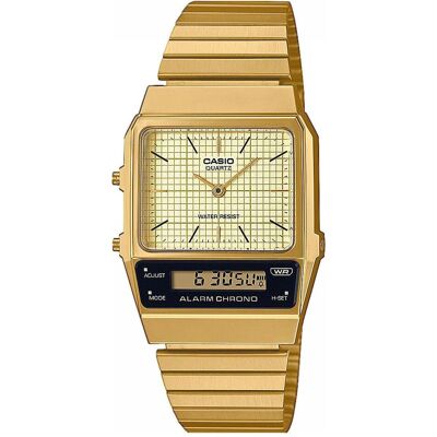 Casio Armbanduhr, Vintage, Gold, (Chronograph, 40 mm) Casio Armbanduhr, Vintage, Gold, (Chronograph, 40 mm)