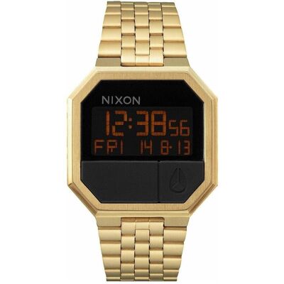 Nixon, Armbanduhr, Re-Run All Gold, Gold, (Digitaluhr, 38.50 mm) Nixon, Armbanduhr, Re-Run All Gold, Gold, (Digitaluhr, 38.50 mm)