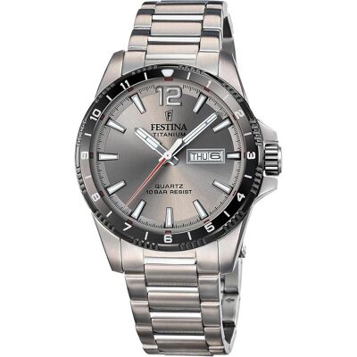 Festina, Armbanduhr, F20698/1, Grau, (Chronograph, 43 mm) Festina, Armbanduhr, F20698/1, Grau, (Chronograph, 43 mm)