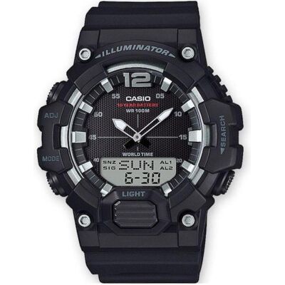 Casio Armbanduhr, Illuminator, Schwarz, (Analoguhr, Digitaluhr, 53 mm) Casio Armbanduhr, Illuminator, Schwarz, (Analoguhr, Digitaluhr, 53 mm)