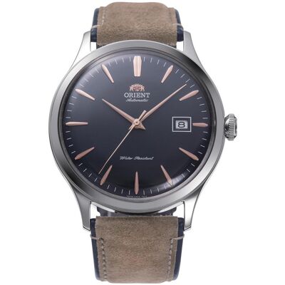 Orient, Armbanduhr, Classic Bambino V4 - RA-AC0P02L10B, Blau, (Analoguhr, 42 mm) Orient, Armbanduhr, Classic Bambino V4 - RA-AC0P02L10B, Blau, (Analoguhr, 42 mm)