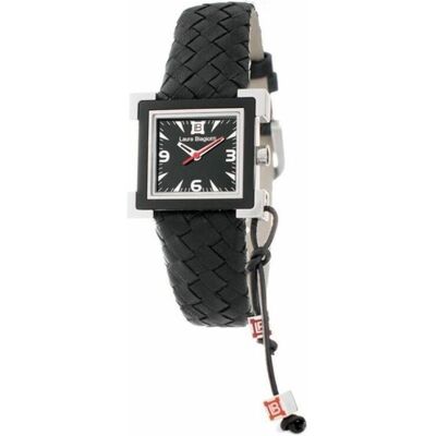 Laura Biagiotti, Armbanduhr, Damenuhr LB0040L-01 (Ø 29 mm), Schwarz, Silber, (Analoguhr, 29 mm) Laura Biagiotti, Armbanduhr, Damenuhr LB0040L-01 (Ø 29 mm), Schwarz, Silber, (Analoguhr, 29 mm)