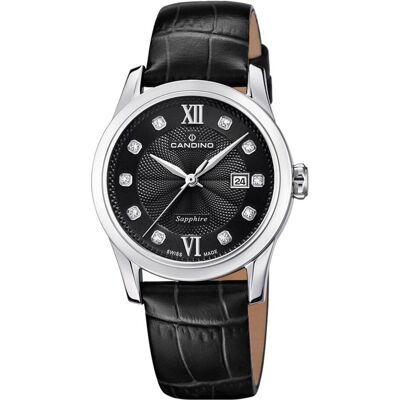Candino, Armbanduhr, Lady Elegance, Silber, (Analoguhr, 33 mm) Candino, Armbanduhr, Lady Elegance, Silber, (Analoguhr, 33 mm)