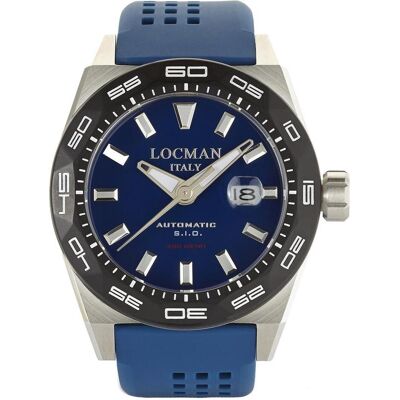 Locman, Armbanduhr, Herrenuhr "Stealth 300 MT Automatik", Blau, (Analoguhr, 46 mm) Locman, Armbanduhr, Herrenuhr "Stealth 300 MT Automatik", Blau, (Analoguhr, 46 mm)