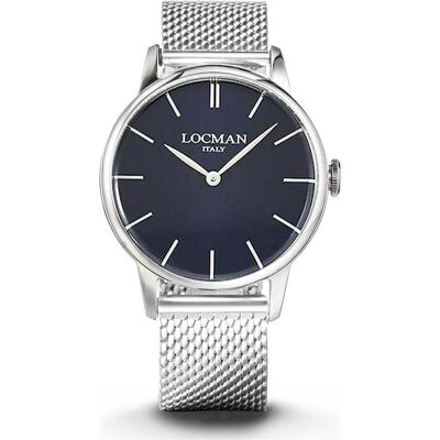 Locman, Armbanduhr, Italy Herrenuhr 1960 Ref. 0251V02, Silber, (Analoguhr, 41 mm) Locman, Armbanduhr, Italy Herrenuhr 1960 Ref. 0251V02, Silber, (Analoguhr, 41 mm)
