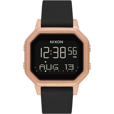Nixon, Armbanduhr, Siren SS, Schwarz, (Digitaluhr, 36 mm) Nixon, Armbanduhr, Siren SS, Schwarz, (Digitaluhr, 36 mm)
