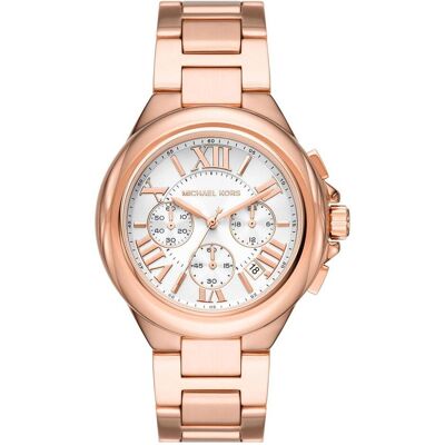Michael Kors, Armbanduhr, Oversized Camille, Gold, (Chronograph, 43 mm) Michael Kors, Armbanduhr, Oversized Camille, Gold, (Chronograph, 43 mm)