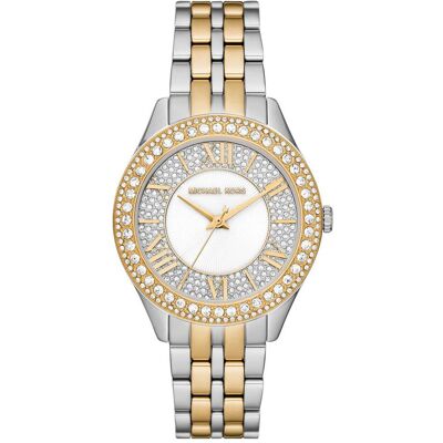 Michael Kors, Armbanduhr, Harlowe, Silber, (Analoguhr, 38 mm) Michael Kors, Armbanduhr, Harlowe, Silber, (Analoguhr, 38 mm)