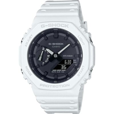 G-Shock, Armbanduhr, Classic, Weiss, (Hybrid Uhr, 45.40 mm) G-Shock, Armbanduhr, Classic, Weiss, (Hybrid Uhr, 45.40 mm)