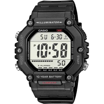 Casio Armbanduhr, Herrenuhr AE-1600H-1AVDF + Box, Schwarz, (Swiss Made, 49 mm) Casio Armbanduhr, Herrenuhr AE-1600H-1AVDF + Box, Schwarz, (Swiss Made, 49 mm)